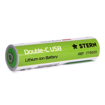 Аккумуляторная батарея Double-C USB напряжение 3,6 V емкость 3400 mAh Фото товара Аккумуляторная батарея Double-C USB напряжение 3,6 V емкость 3400 mAh