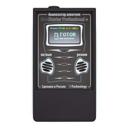 Алкотестер AlcoHunter Professional+ профессиональный Фото товара Алкотестер AlcoHunter Professional+ профессиональный