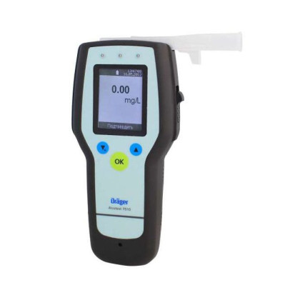 Алкотестер Alcotest 7510 с внешним принтером профессиональный Draeger Фото товара Алкотестер Alcotest 7510 с внешним принтером профессиональный Draeger
