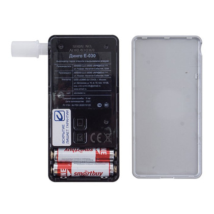 Алкотестер Динго Е-030 Фото товара Алкотестер Динго Е-030