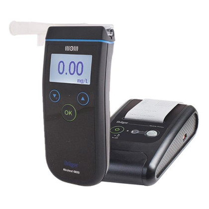 Фото товара Алкотестер для анализа паров этанола в выдыхаемом воздухе (алкотестер) Alcotest 6820 с принтером Draeger alcotest