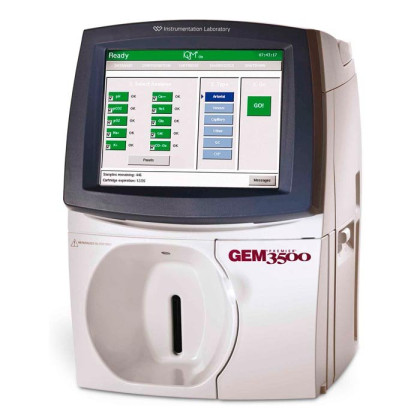 Анализатор газов крови и электролитов GEM Premier 3500 Instrumentation Laboratory Фото товара Анализатор газов крови и электролитов GEM Premier 3500 Instrumentation Laboratory