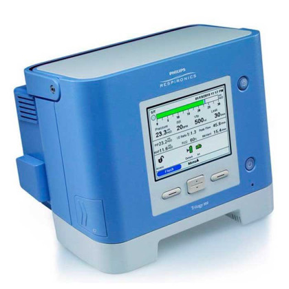 Аппарат искусственной вентиляции легких Trilogy 202 с принадлежностями Philips Фото товара Аппарат искусственной вентиляции легких Trilogy 202 с принадлежностями Philips