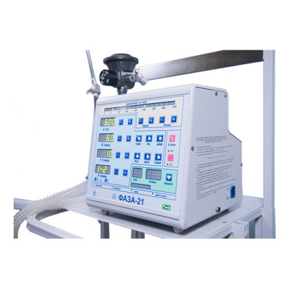 Аппарат искусственной вентиляции легких «Фаза-21» Фото товара Аппарат искусственной вентиляции легких «Фаза-21»