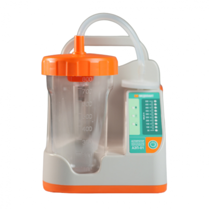 Аспиратор электрический портативный АЭП-01 «ВИХРЬ» для машин СМП Фото товара Аспиратор электрический портативный АЭП-01 «ВИХРЬ» для машин СМП