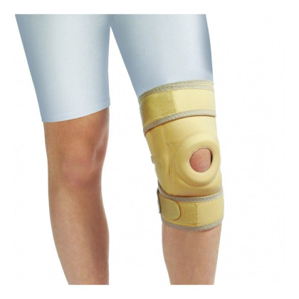 Бандаж коленный с шарнирами разъемный модель 0807 размер 3 Фото товара Бандаж коленный с шарнирами разъемный модель 0807 размер 3