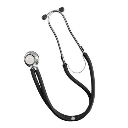 Бинауральные наушники хромированные с оливами Ri-rap без шлангов, Riester Фото товара Бинауральные наушники хромированные с оливами Ri-rap без шлангов, Riester