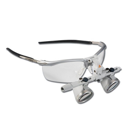 Фото товара Бинокулярная лупа HR 2.5х, рабочее расстояние 520 мм, на очковой оправе, (арт. С-000.32.567), Heine