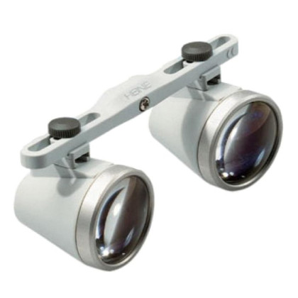 Фото товара Бинокулярная лупа HRP 3.5х, рабочее расстояние 420 мм (арт. J-000.31.372) Heine