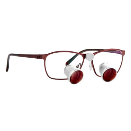 Бинокулярная лупа T-View 2,5x360\420 Titan Frame Фото товара Бинокулярная лупа T-View 2,5x360\420 Titan Frame