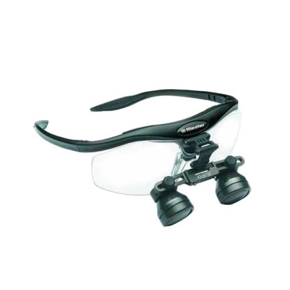 Бинокулярные лупы Hi-Res Galilean Riester, увеличение 3.0x, рабочее расстояние 42 см Фото товара Бинокулярные лупы Hi-Res Galilean Riester, увеличение 3.0x, рабочее расстояние 42 см