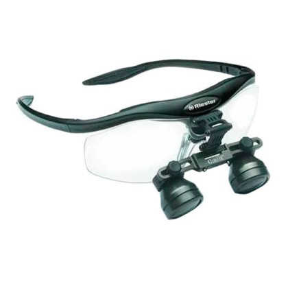 Бинокулярные лупы Hi-Res Galilean Riester, увеличение 3.0x, рабочее расстояние 46 см Фото товара Бинокулярные лупы Hi-Res Galilean Riester, увеличение 3.0x, рабочее расстояние 46 см