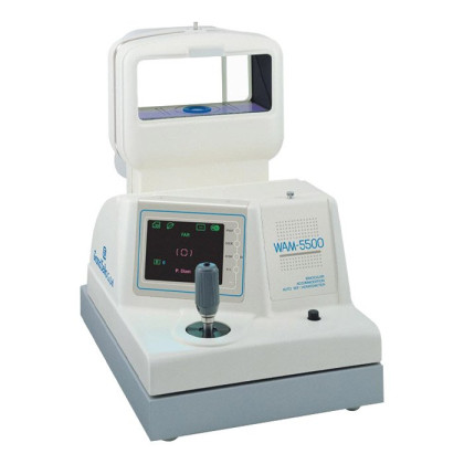 Бинокулярный авторефкератометр Grand Seiko WAM-5500 с функцией измерения аккомодации и диаметра зрачка Фото товара Бинокулярный авторефкератометр Grand Seiko WAM-5500 с функцией измерения аккомодации и диаметра зрачка