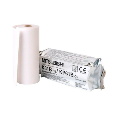Бумага для видеопринтеров Mitsubishi KP61B-CE Фото товара Бумага для видеопринтеров Mitsubishi KP61B-CE