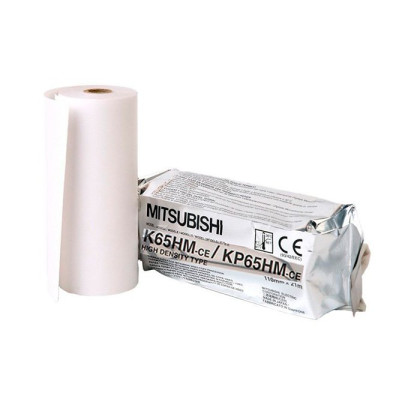 Бумага для видеопринтеров Mitsubishi KP65HM-CE Фото товара Бумага для видеопринтеров Mitsubishi KP65HM-CE