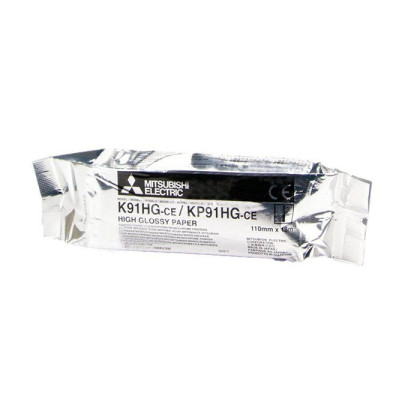 Бумага для видеопринтеров Mitsubishi KP91HG-CE Фото товара Бумага для видеопринтеров Mitsubishi KP91HG-CE