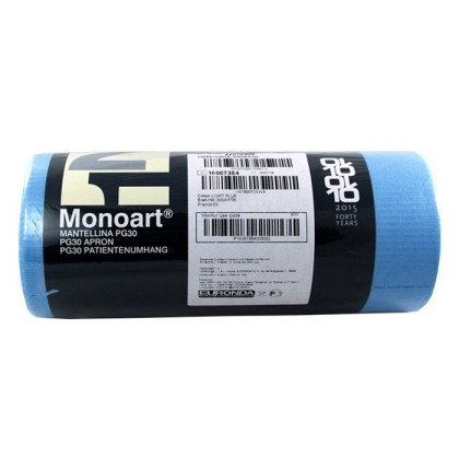 Бумажные фартуки в рулонах для пациентов Monoart, 80шт, 61х53 см Фото товара Бумажные фартуки в рулонах для пациентов Monoart, 80шт, 61х53 см