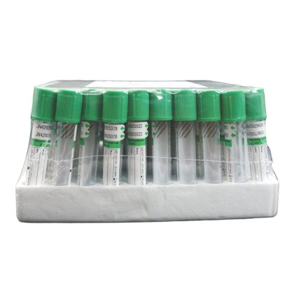 Вакуумные пробирки c литий-гепарином, объем 2 мл, 100шт 160021375 Фото товара Вакуумные пробирки c литий-гепарином, объем 2 мл, 100шт 160021375