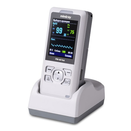 Ветеринарный пульсоксиметр PM-60 Vet, Mindray Фото товара Ветеринарный пульсоксиметр PM-60 Vet, Mindray