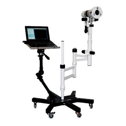 Фото товара Видеокольпоскоп цифровой на консольном штативе (встроенный монитор и устройство фиксации изображения, светодиодный осветитель), мод. 055-01