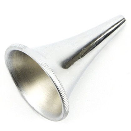 Воронка ушная никелированная, ПТО Медтехника Фото товара Воронка ушная никелированная, ПТО Медтехника