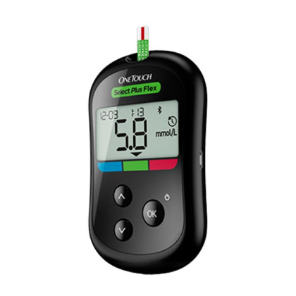 Фото товара Глюкометр OneTouch Select Plus Flex (Селект Плюс Флекс), ручка + 10 ланцетов в комплекте