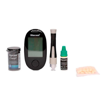 Фото товара Глюкометр для измерения уровня глюкозы Diacont Concept (Диаконт Концепт)