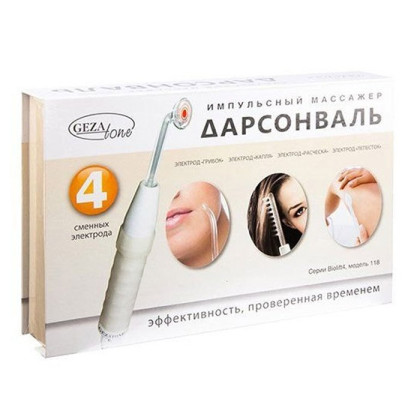 Фото товара Дарсонваль для лица и волос с 4-мя сменными насадками Biolift4 118 Gezatone