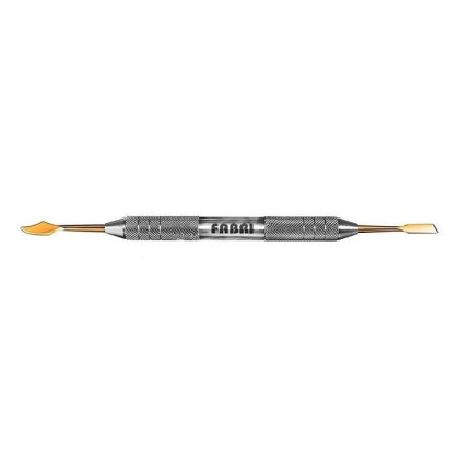 Фото товара Двухсторонний скальпель GOLD F (арт 1506F TiN) FABRI
