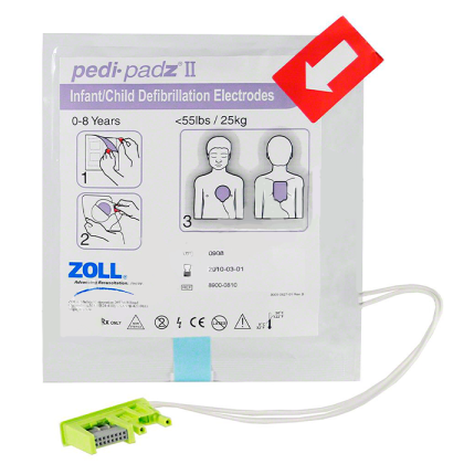 Фото товара Детские Электроды Pedi-padz II ZOLL