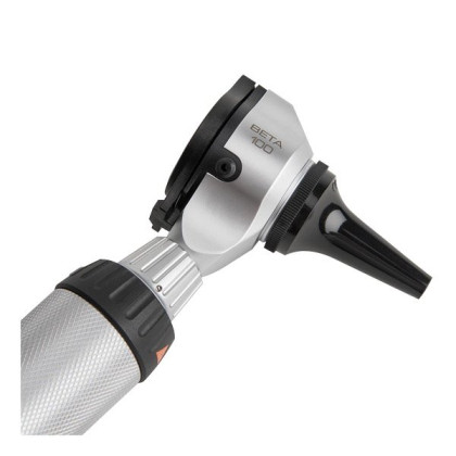 Фото товара Диагностический отоскоп BETA-100 В-244 с рукояткой ВЕТА R 3,5 В перезаряжаемой штекерной B-244.20.376 Heine