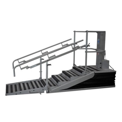 Динамический тренажер лестница-брусья Alter Step, Мадин Фото товара Динамический тренажер лестница-брусья Alter Step, Мадин