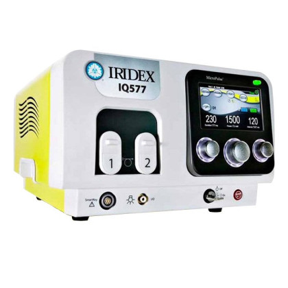Диодный лазер желтого спектра IQ 577 Iridex Фото товара Диодный лазер желтого спектра IQ 577 Iridex