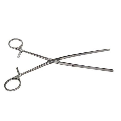 Фото товара Зажим Doyen прямой 230 мм (Зажим кишечный эластичный для взрослых прямой, 230 мм) Sammar