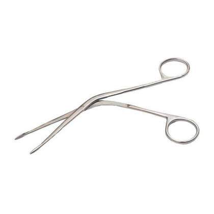 Фото товара Зажим Hartmann мини 125 мм (Щипцы тампонные ушные изогнутые №1 125 мм) Sammar