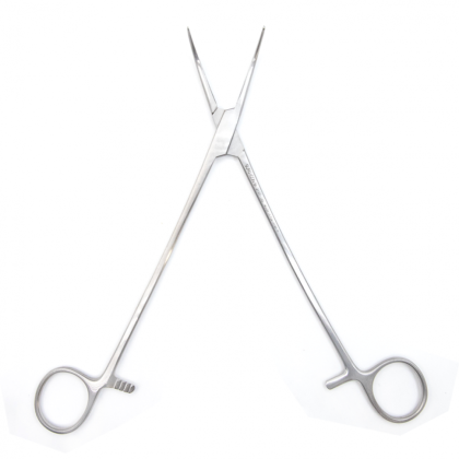 Зажим артериальный и лигатурный по Оверхольту, 21 см Фото товара Зажим артериальный и лигатурный по Оверхольту, 21 см