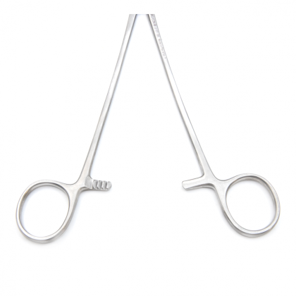 Зажим артериальный и лигатурный по Оверхольту, 21 см Фото товара Зажим артериальный и лигатурный по Оверхольту, 21 см