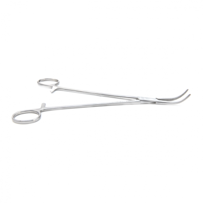 Зажим артериальный и лигатурный по Оверхольту, 21 см Фото товара Зажим артериальный и лигатурный по Оверхольту, 21 см