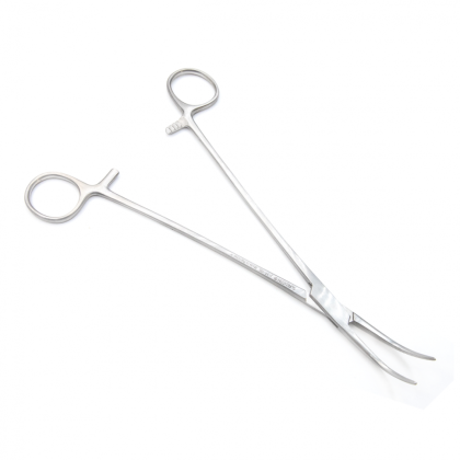 Зажим артериальный и лигатурный по Оверхольту, 21 см Фото товара Зажим артериальный и лигатурный по Оверхольту, 21 см