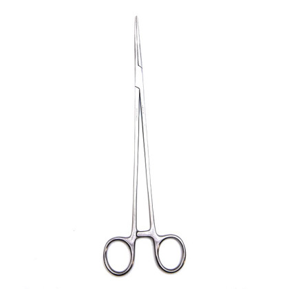 Зажим артериальный лигатурный с пологим изгибом Zenker, 285 мм Фото товара Зажим артериальный лигатурный с пологим изгибом Zenker, 285 мм