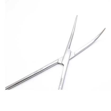 Зажим артериальный лигатурный с пологим изгибом Zenker, 285 мм Фото товара Зажим артериальный лигатурный с пологим изгибом Zenker, 285 мм