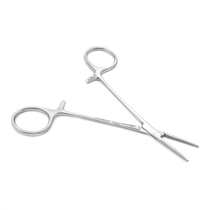 Зажим артериальный типа Mikro-Mosquito прямой, 12 см Фото товара Зажим артериальный типа Mikro-Mosquito прямой, 12 см