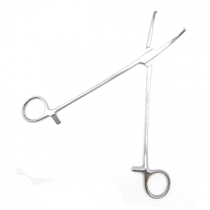 Зажим вагинальный, по Вертгейму, 23 см Фото товара Зажим вагинальный, по Вертгейму, 23 см