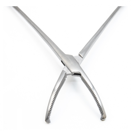 Зажим вагинальный, по Вертгейму, 23 см Фото товара Зажим вагинальный, по Вертгейму, 23 см