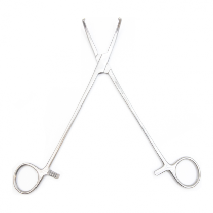 Зажим вагинальный, по Вертгейму, 23 см Фото товара Зажим вагинальный, по Вертгейму, 23 см