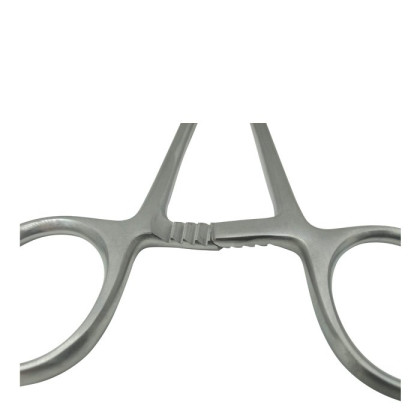 Зажим гинекологический изогнутый 255 мм Surgicon Фото товара Зажим гинекологический изогнутый 255 мм Surgicon