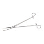 Зажим гинекологический изогнутый 255 мм Surgiwell Фото товара Зажим гинекологический изогнутый 255 мм Surgiwell