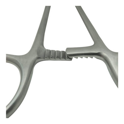 Зажим гинекологический прямой № 2 285 мм Surgicon Фото товара Зажим гинекологический прямой № 2 285 мм Surgicon