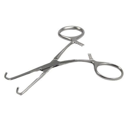 Зажим для бокового пережатия сосудов по Де Бейки 6х120 мм ПТО Медтехника Фото товара Зажим для бокового пережатия сосудов по Де Бейки 6х120 мм ПТО Медтехника