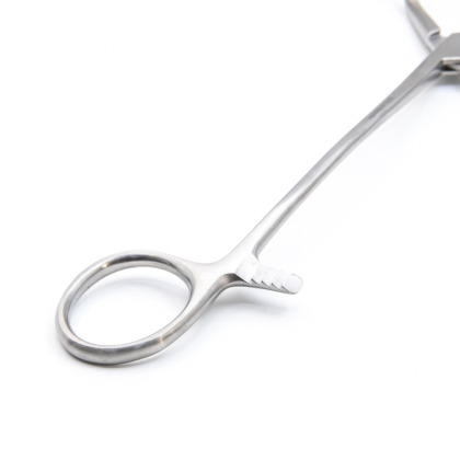 Зажим для желчного протока 1х2 зубчатый, по Грею Фото товара Зажим для желчного протока 1х2 зубчатый, по Грею